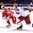 OSTRAVA, CZECH REPUBLIC - MAY 9: Russia's Sergei Plotnikov #16 charges up ice with Belarus' Sergei Kostitsyn #74 chasing during preliminary round action at the 2015 IIHF Ice Hockey World Championship. (Photo by Richard Wolowicz/HHOF-IIHF Images)


